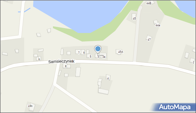 Samsieczynek, Samsieczynek, 3, mapa Samsieczynek