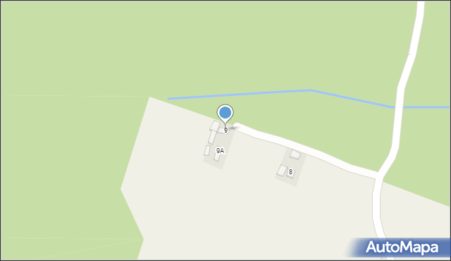 Samsonów, Samsonów-Podlesie, 9, mapa Samsonów