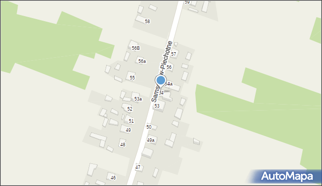 Samsonów-Piechotne, Samsonów-Piechotne, 54, mapa Samsonów-Piechotne