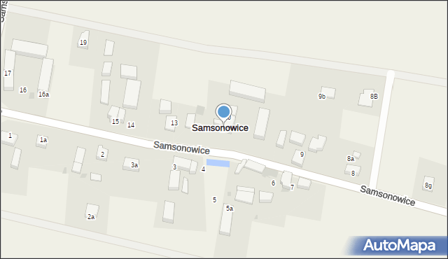 Samsonowice, Samsonowice, 11, mapa Samsonowice