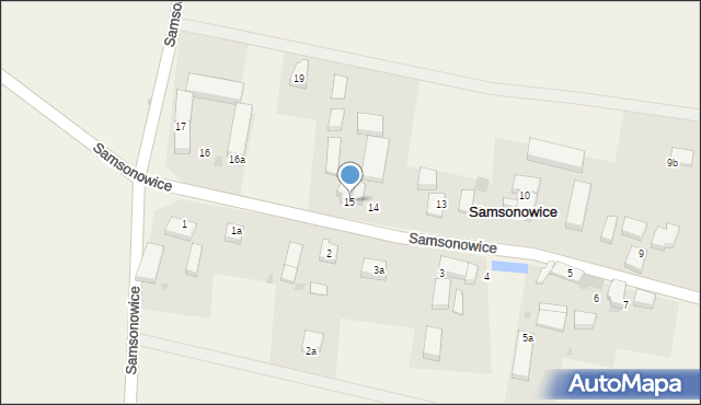 Samsonowice, Samsonowice, 15, mapa Samsonowice