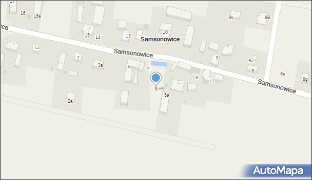 Samsonowice, Samsonowice, 5, mapa Samsonowice