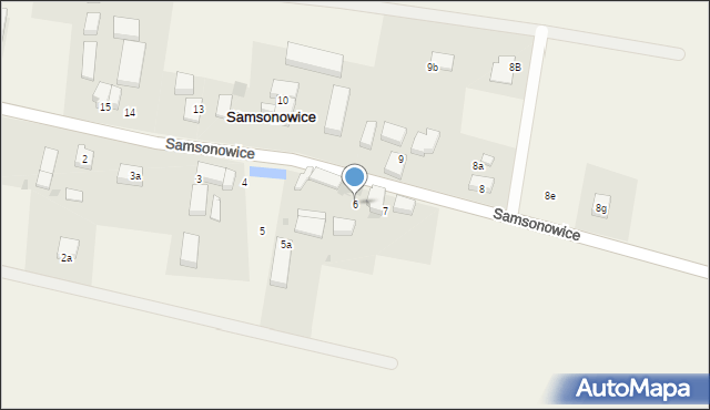 Samsonowice, Samsonowice, 6, mapa Samsonowice