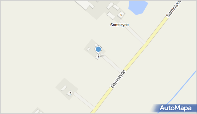 Samszyce, Samszyce, 6, mapa Samszyce