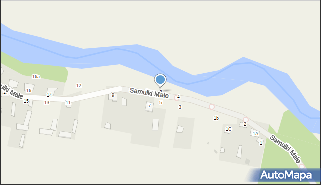 Samułki Małe, Samułki Małe, 6, mapa Samułki Małe