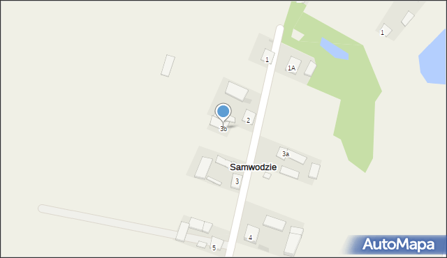 Samwodzie, Samwodzie, 3b, mapa Samwodzie