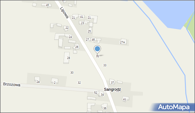 Sangrodz, Sangrodz, 31, mapa Sangrodz