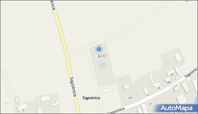 Sąpolnica, Sąpolnica, 25, mapa Sąpolnica