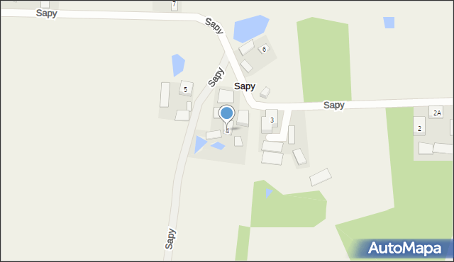 Sapy, Sapy, 4, mapa Sapy
