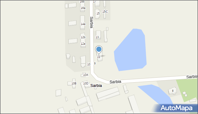 Sarbia, Sarbia, 11, mapa Sarbia