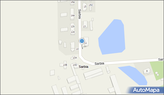 Sarbia, Sarbia, 9, mapa Sarbia