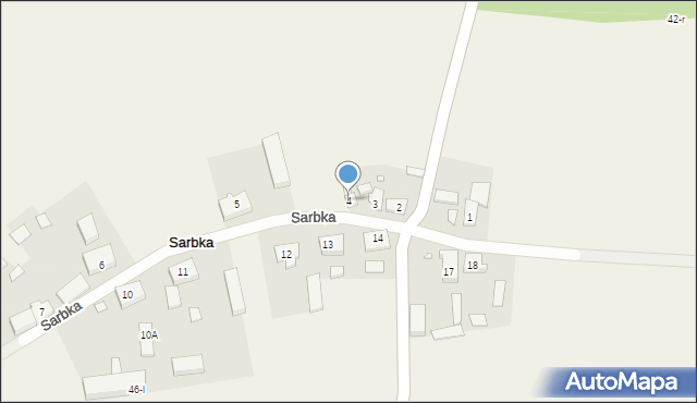 Sarbka, Sarbka, 4, mapa Sarbka