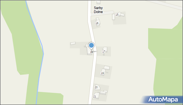 Sarby, Sarby, 18, mapa Sarby