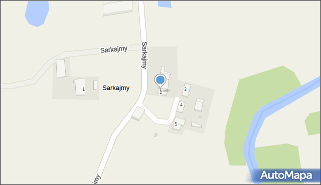 Sarkajmy, Sarkajmy, 2, mapa Sarkajmy