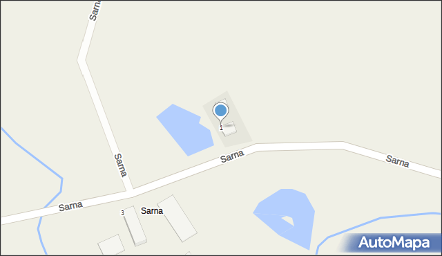 Sarna, Sarna, 1, mapa Sarna