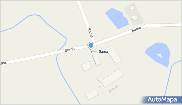 Sarna, Sarna, 3, mapa Sarna