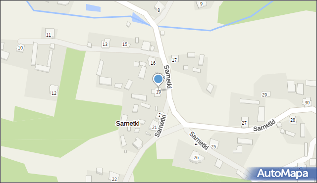 Sarnetki, Sarnetki, 19, mapa Sarnetki