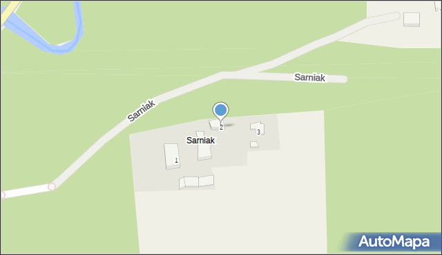 Sarniak, Sarniak, 2, mapa Sarniak