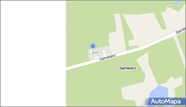 Sarnikierz, Sarnikierz, 17, mapa Sarnikierz