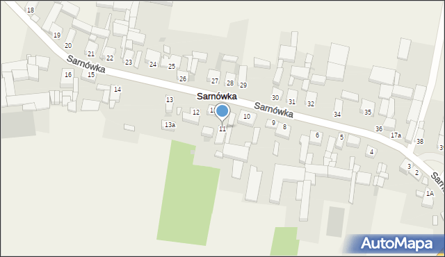 Sarnówka, Sarnówka, 11, mapa Sarnówka