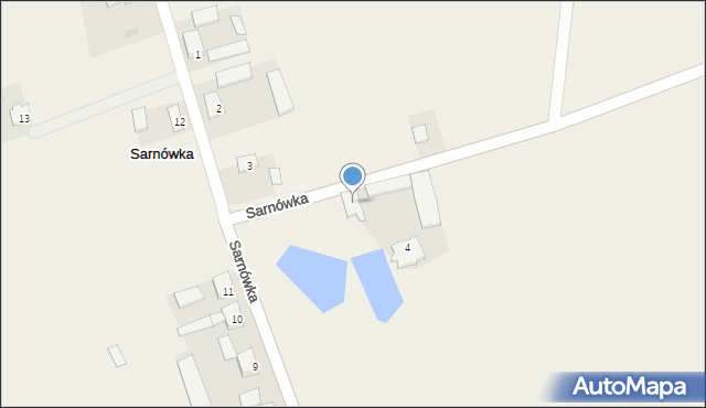 Sarnówka, Sarnówka, 4, mapa Sarnówka