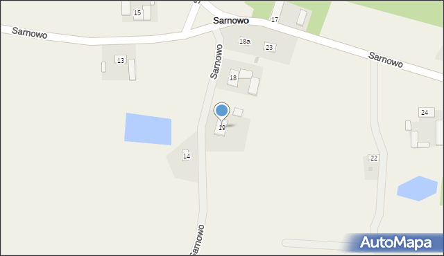 Sarnowo, Sarnowo, 19, mapa Sarnowo