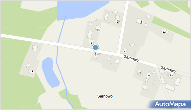 Sarnowo, Sarnowo, 7, mapa Sarnowo