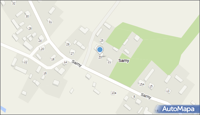 Sarny, Sarny, 23, mapa Sarny