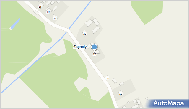 Sąsiadka, Sąsiadka, 25, mapa Sąsiadka