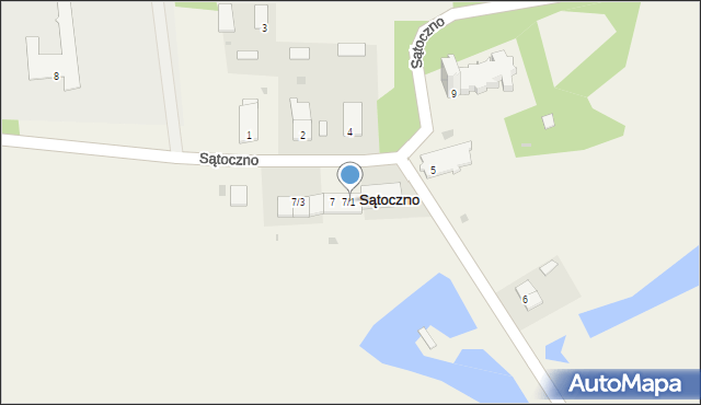 Sątoczno, Sątoczno, 7/1, mapa Sątoczno