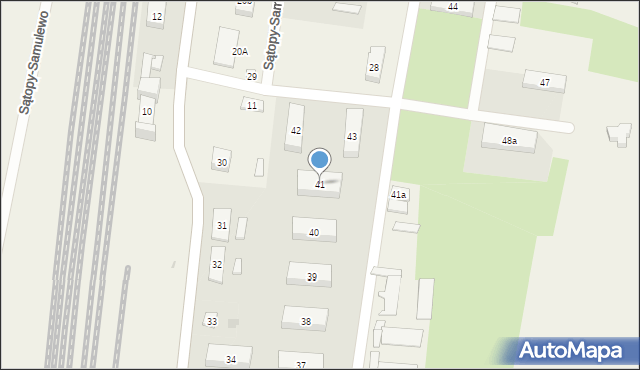 Sątopy-Samulewo, Sątopy-Samulewo, 41, mapa Sątopy-Samulewo