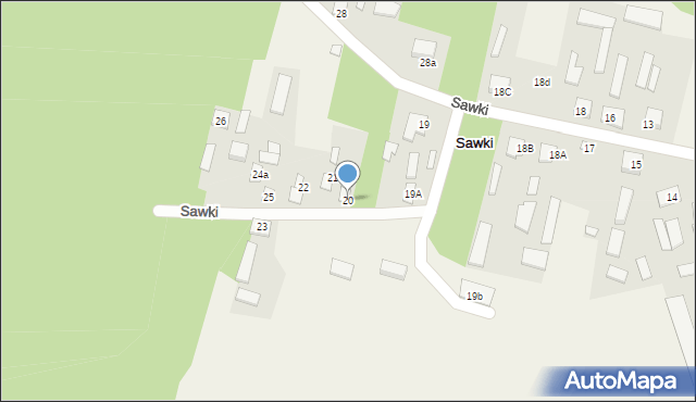 Sawki, Sawki, 20, mapa Sawki