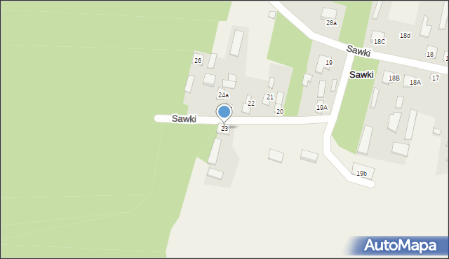 Sawki, Sawki, 23, mapa Sawki