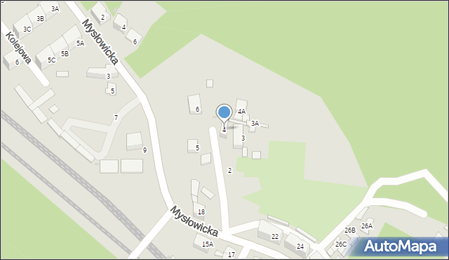 Siemianowice Śląskie, Sadzawki, 4, mapa Siemianowice Śląskie