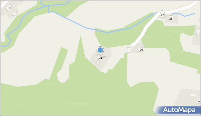 Siepraw, Salawy Anieli, 24, mapa Siepraw