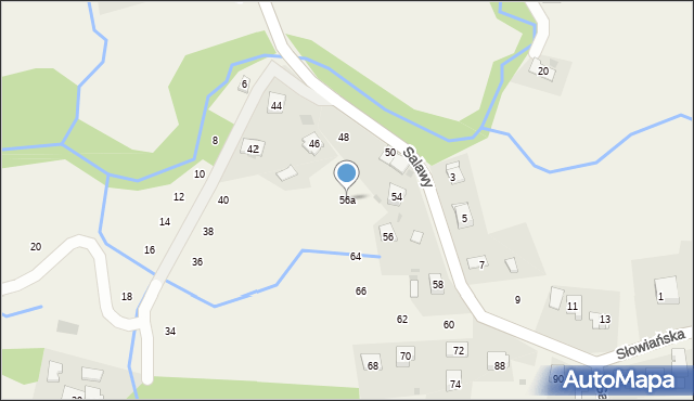 Siepraw, Salawy Anieli, 56a, mapa Siepraw