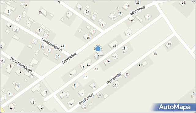 Dobrzeń Wielki, Scheitzy, ks., 13, mapa Dobrzeń Wielki