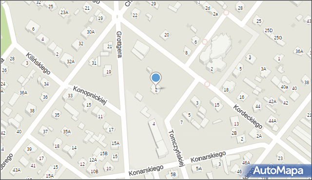 Legionowo, Schabowskiego Józefa, ks., 2, mapa Legionowo