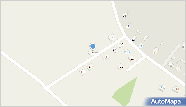 Piaski, Ściegiennego Piotra, ks., 21, mapa Piaski