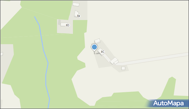 Płaza, Ściegiennego Piotra, ks., 8e, mapa Płaza