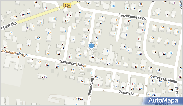 Pruszcz Gdański, Ściegiennego Piotra, ks., 9, mapa Pruszcz Gdański