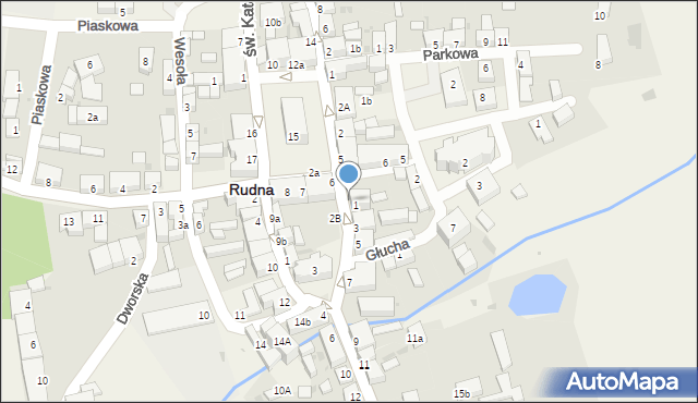 Rudna, Ścinawska, 2c, mapa Rudna