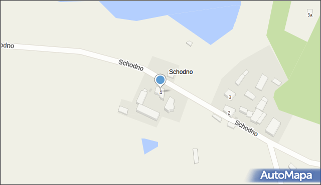 Schodno, Schodno, 4, mapa Schodno