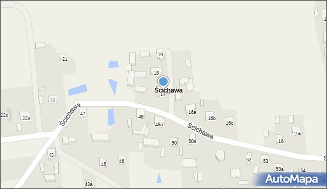 Ścichawa, Ścichawa, 17, mapa Ścichawa