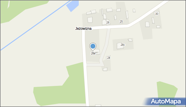 Ścichawa, Ścichawa, 28a, mapa Ścichawa