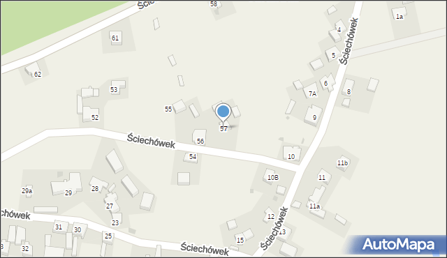 Ściechówek, Ściechówek, 57, mapa Ściechówek