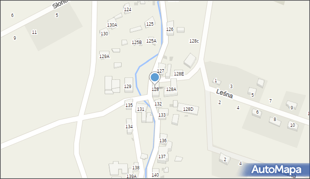 Ścięgny, Ścięgny, 128, mapa Ścięgny