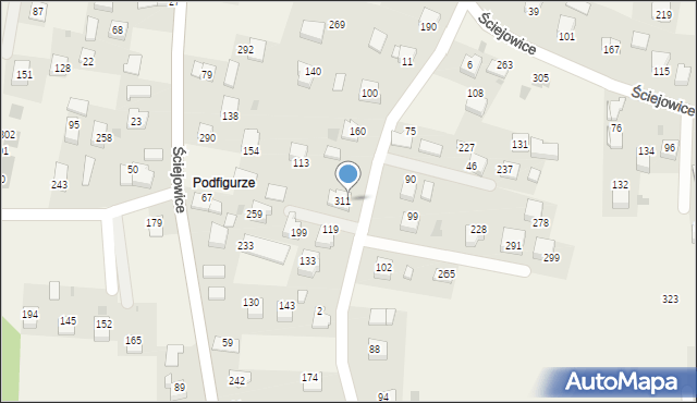 Ściejowice, Ściejowice, 78, mapa Ściejowice