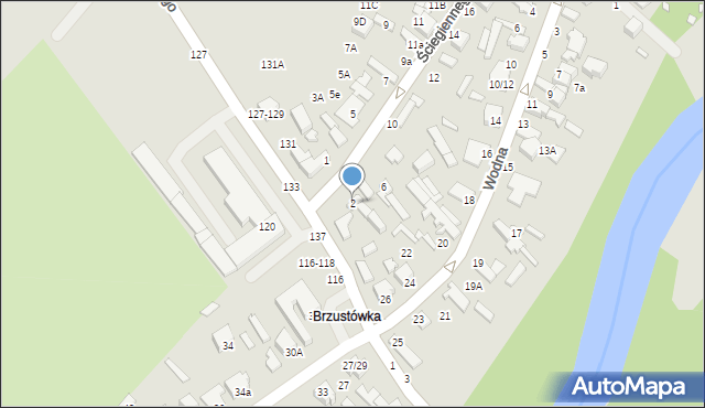 Tomaszów Mazowiecki, Ściegiennego Piotra, ks., 2, mapa Tomaszów Mazowiecki