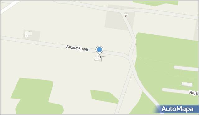 Karakule, Sezamkowa, 18, mapa Karakule